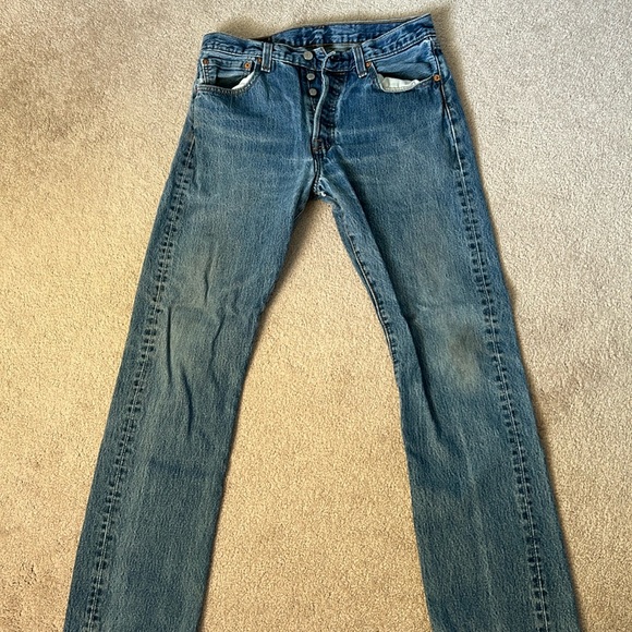 Men’s Levi’s 501 button fly size 32/32 - Picture 1 of 7